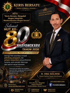 HUT KE-80 BHAYANGKARA TAHUN 2026 Keris bersatu